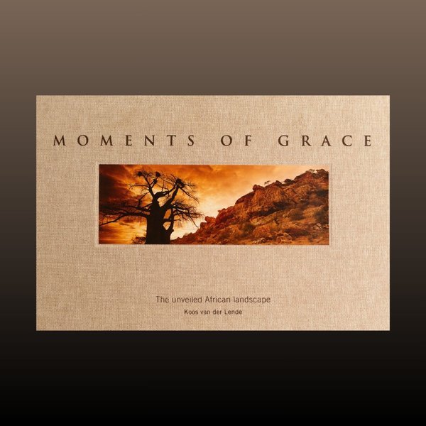Moments of Grace, the linen covered panoramic book by Koos van der Lende